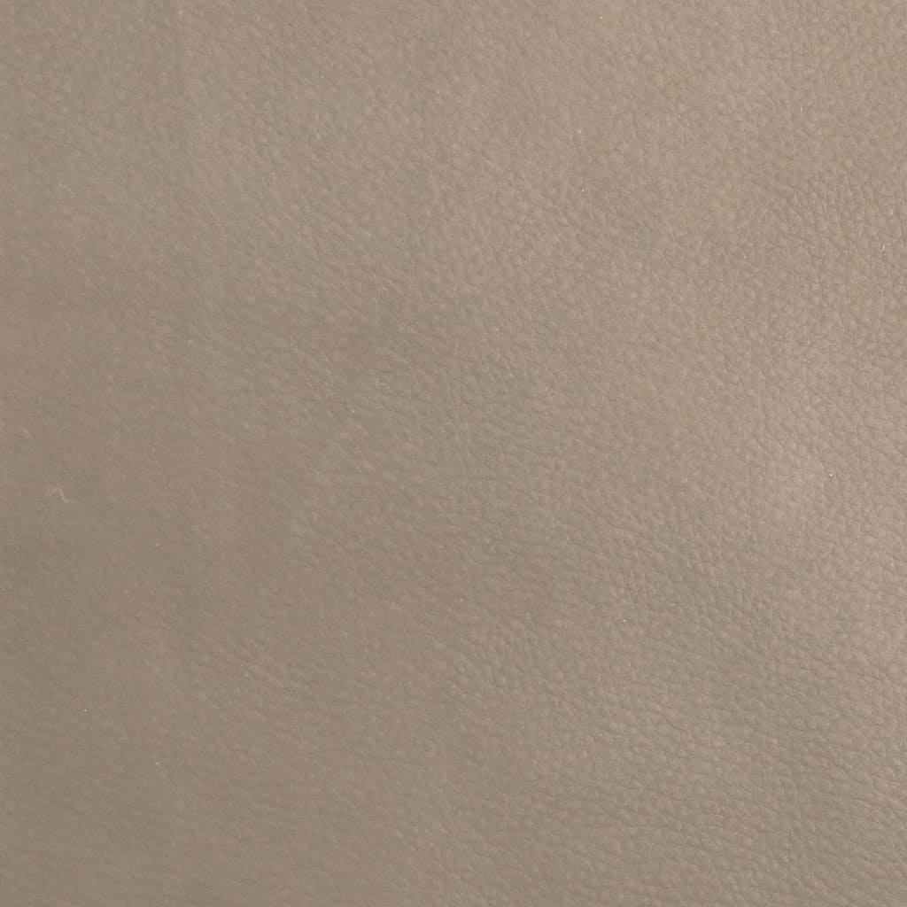 Verstelbare Fauteuil Kunstleer Cappuccino - 35% Korting