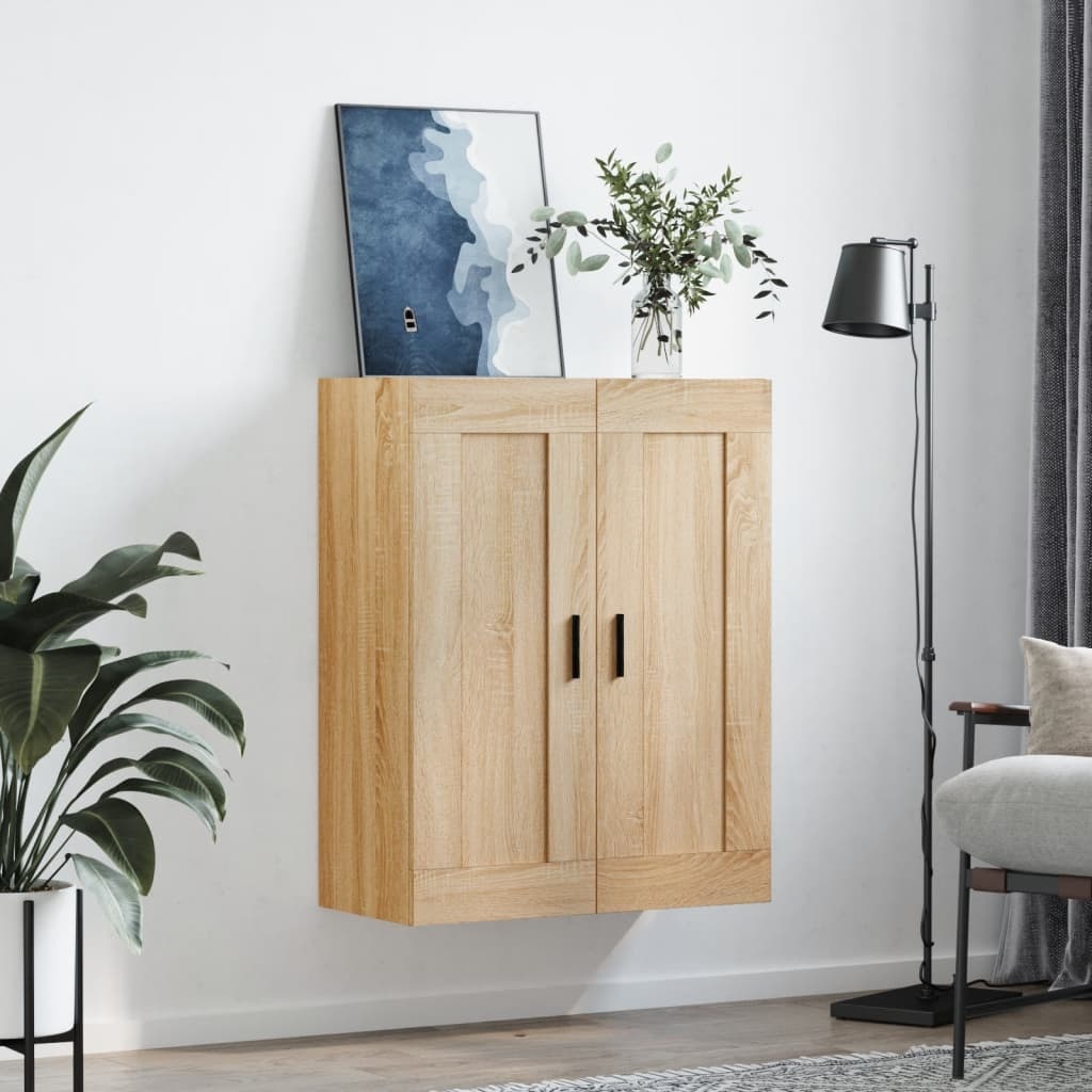 vidaXL Wandkast Sonoma Eiken 69,5x34x90 cm - 34% Korting!