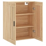 vidaXL Wandkast Sonoma Eiken 69,5x34x90 cm - 34% Korting!