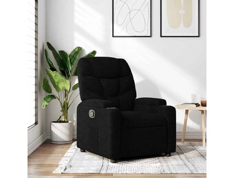 Verstelbare Zwarte Fauteuil met 35% Korting