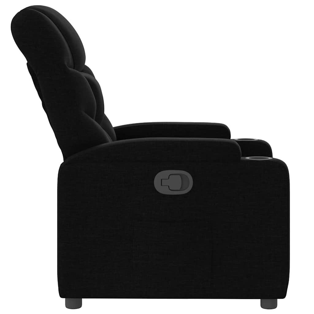 Verstelbare Zwarte Fauteuil met 35% Korting
