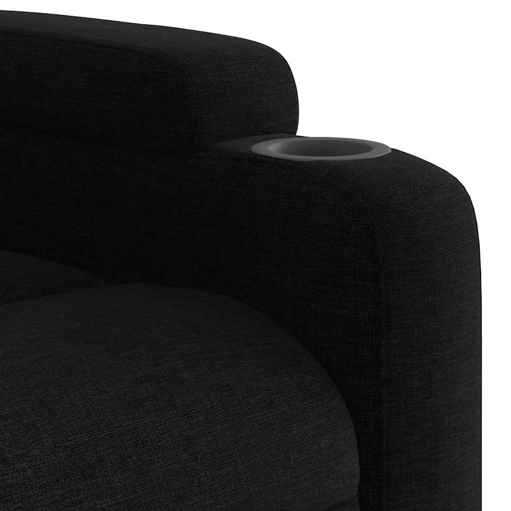 Verstelbare Zwarte Fauteuil met 35% Korting