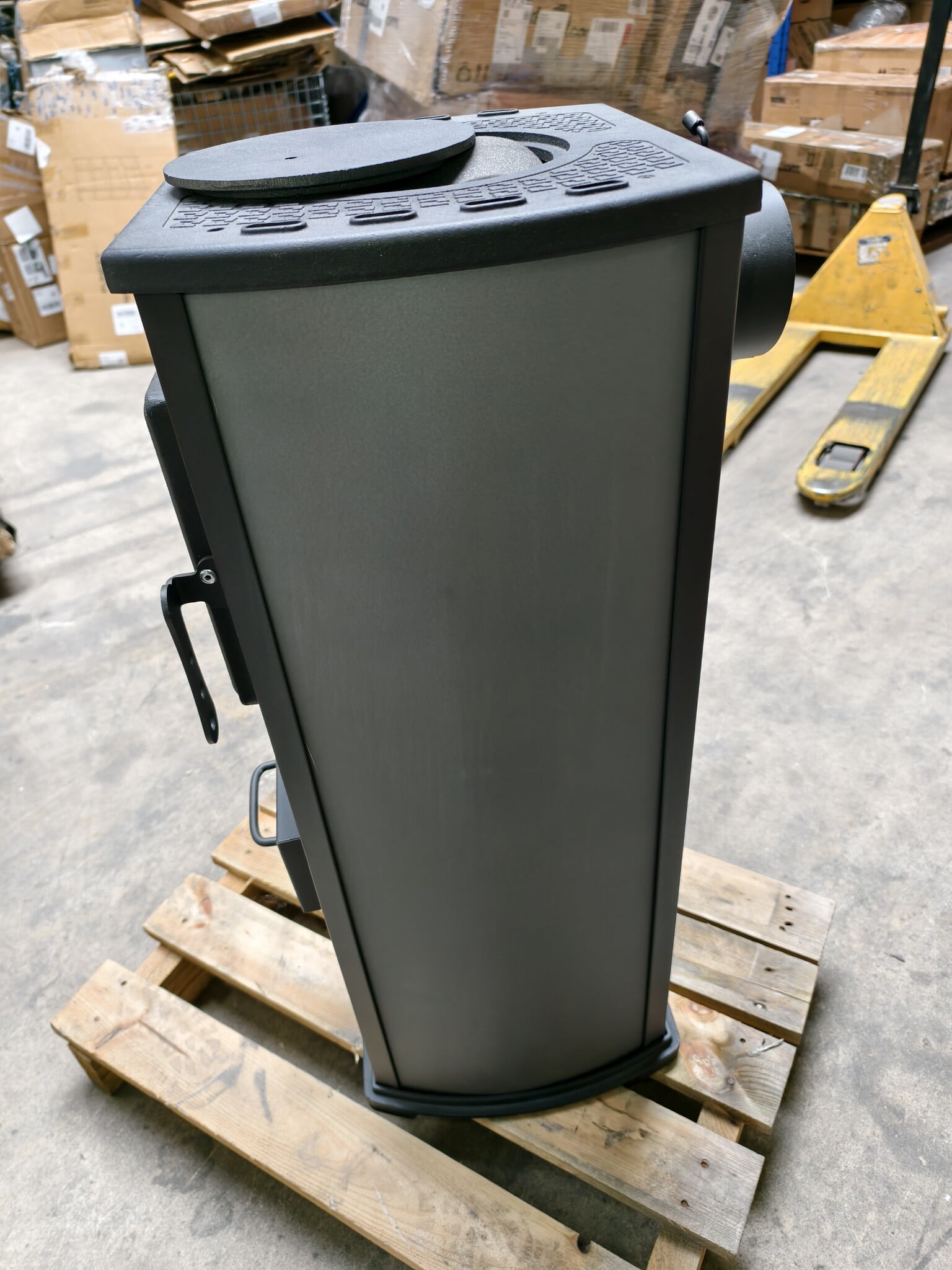 Houtkachel - antraciet - 6,6kW tot 8,5kW