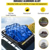 Moracle Universele Dakdrager Mand 127 x 90 x 17 cm - Aluminium