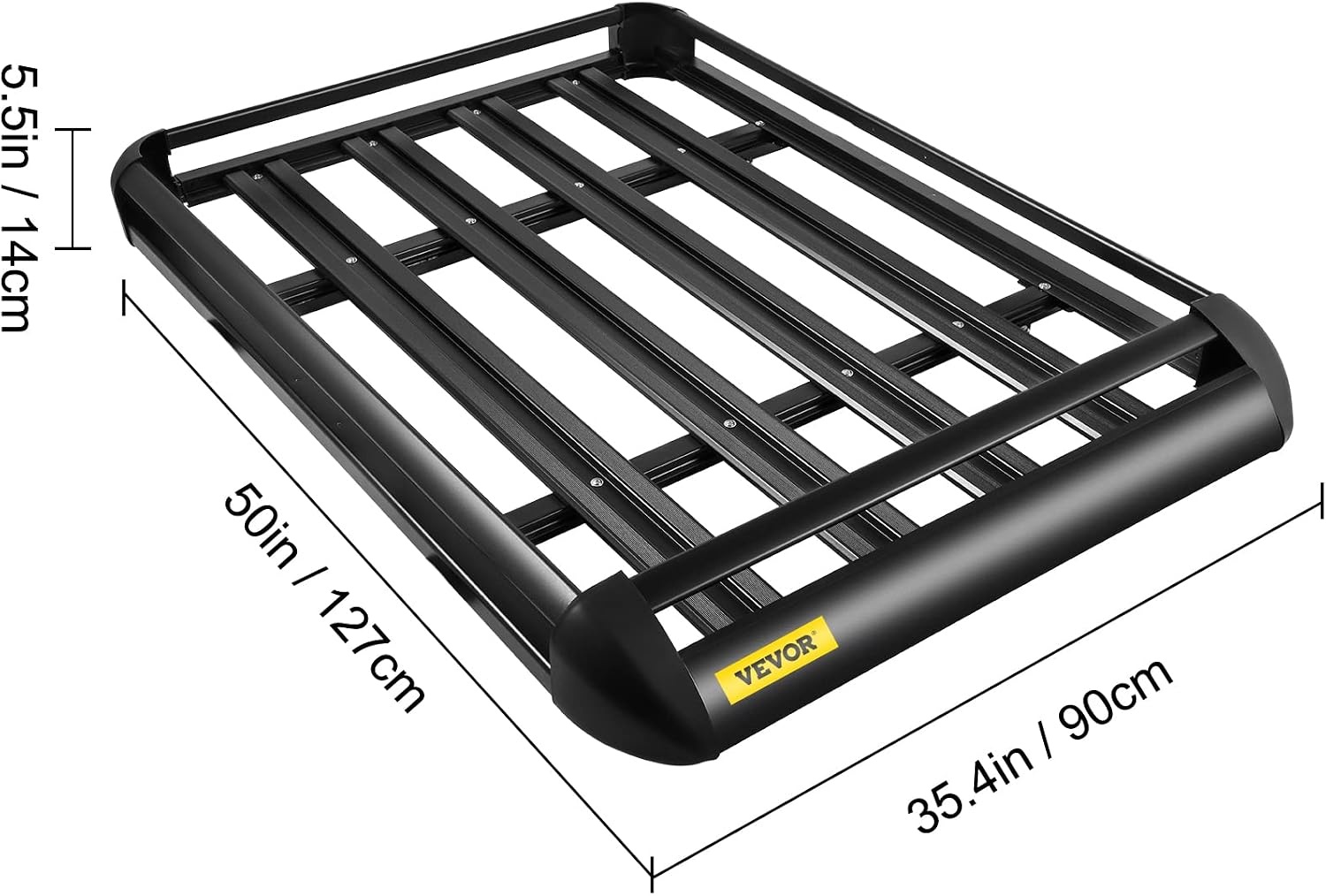 Moracle Universele Dakdrager Mand 127 x 90 x 17 cm - Aluminium