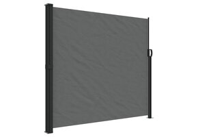 Uittrekbaar Windscherm 180x500cm Antraciet - Privé op Balkon/Terras