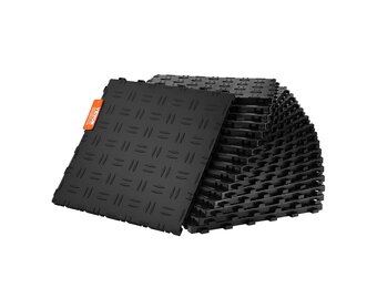 VEVOR Garagetegels, in elkaar grijpende garagetegels, 30,5 x 30,5 x 1,3 cm, 50 stuks garagevloerbedekkingstegels, antislip, dubbelzijdige textuur, garagevloertegels, voor garages, kelders,