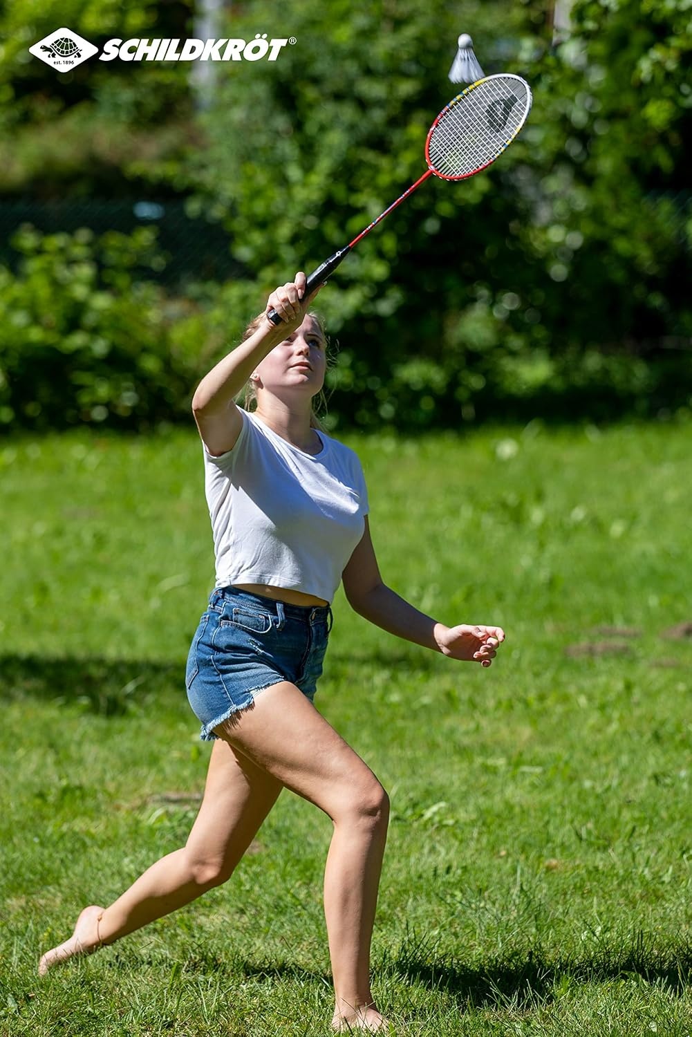 Schildköt 970908 Veerbalset 2-speler, 2 rackets, 2 ballen, in 3/4 hoes, meerkleurig