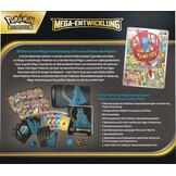 Pokémon - Verzamelkaartspel: Top Trainer-Box Mega Ontwikkeling: Lucario (1 full-screen promokaart, 9 boosterpacks & accessoires)