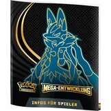 Pokémon - Verzamelkaartspel: Top Trainer-Box Mega Ontwikkeling: Lucario (1 full-screen promokaart, 9 boosterpacks & accessoires)
