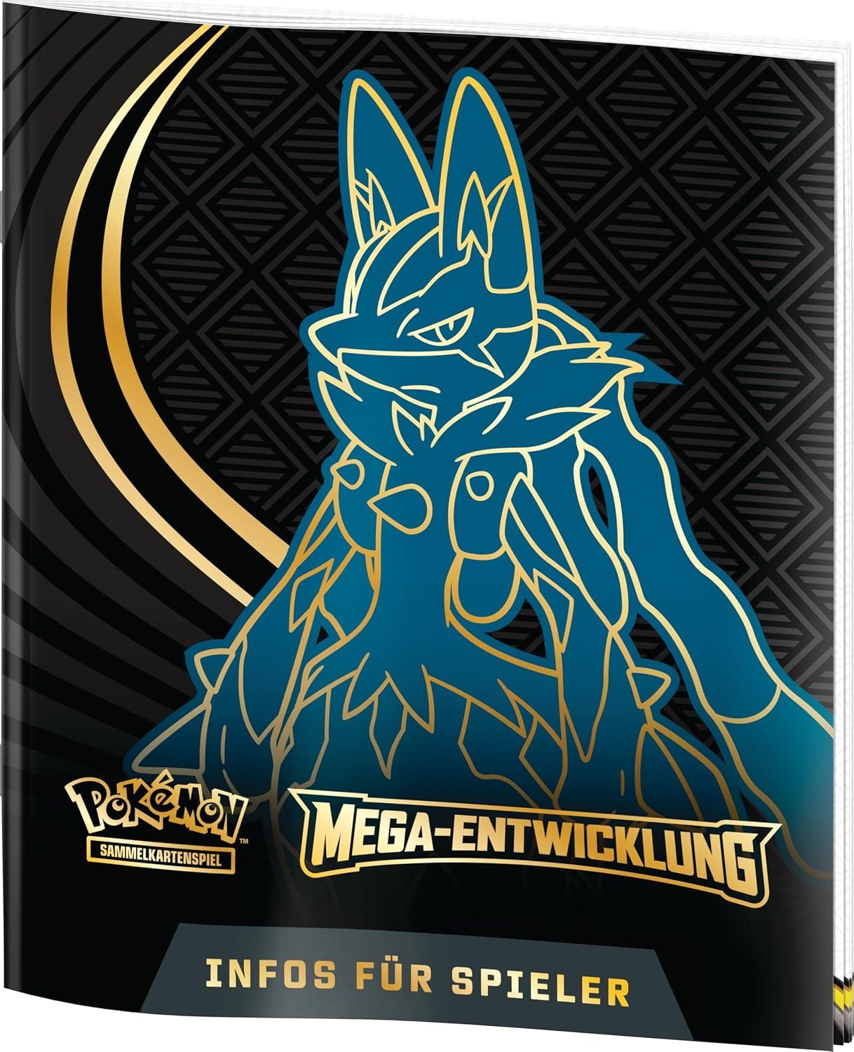 Pokémon - Verzamelkaartspel: Top Trainer-Box Mega Ontwikkeling: Lucario (1 full-screen promokaart, 9 boosterpacks & accessoires)