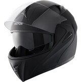 VEVOR Motorhelm - Zwarte Flip-Up Helm met Dubbel Vizier - ECE Gekeurd