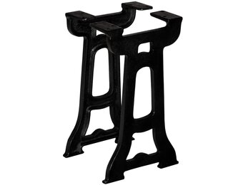 vidaXL Bankpoten 2 st Y-frame gietijzer