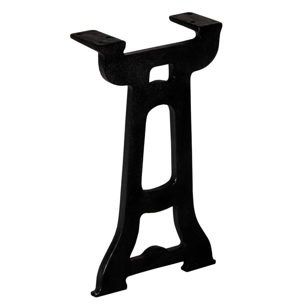 vidaXL Bankpoten 2 st Y-frame gietijzer