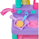 Gabby's Poppenhuis - Cakey-keukenset voor kinderen met keukenaccessoires speelgoedeten geluiden en muziek