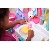 Gabby's Poppenhuis - Cakey-keukenset voor kinderen met keukenaccessoires speelgoedeten geluiden en muziek