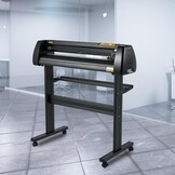 VEVOR Vinylsnijmachine, 720 mm papiertoevoer-snijplotterpakket, vinylprinter met instelbare kracht en snelheid, LCD-display, Windows-compatibele schilderset