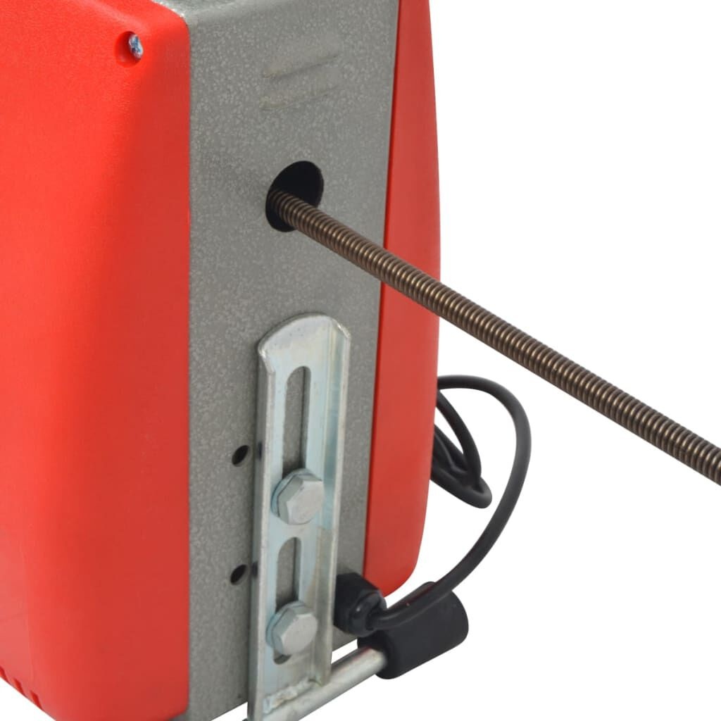 vidaXL Leidingreinigingsmachine 250 W 15 m x 16 mm 4,5 m x 9,5 mm