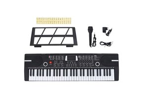 Elektrisch Keyboard met 61 Toetsen & Muziekstandaard - Kinderen