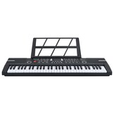 vidaXL 61 toetsen piano elektrisch keyboard met muziekstandaard