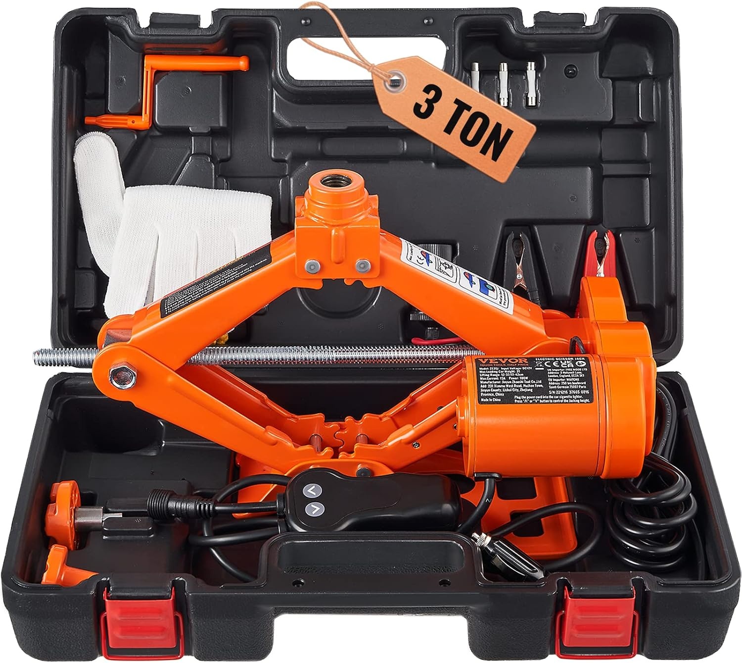 Elektrische Scharenkrik Auto 3 Ton 12V - 29% Korting!