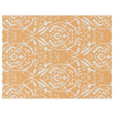 vidaXL Buitentapijt Oranje en wit 300 x 400 cm PP