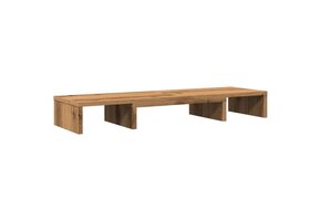 Verstelbare Monitorstandaard Hout Artisanaal Eiken - 27% Korting!