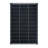 enjoy solar® Monokristallijn zonnepaneel 150W 12V, 182 mm zonnecellen, 10 busbars – Ideaal voor campers, balkoninstallaties, tuinhuisjes, boten - Maat 150W, 12V