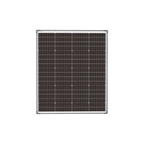enjoy solar® Monokristallijn zonnepaneel 150W 12V, 182 mm zonnecellen, 10 busbars – Ideaal voor campers, balkoninstallaties, tuinhuisjes, boten - Maat 150W, 12V