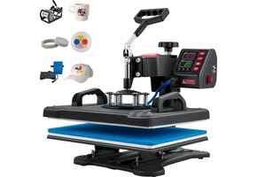 Hittepers 5-in-1 Sublimatie Transferdruk - 35% Korting