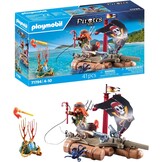 PLAYMOBIL | Pirates | Schattermijn op piratenvlot | Piratenspeelgoed | Piratenfiguur | Speelgoed voor kinderen vanaf 4 jaar | 71794