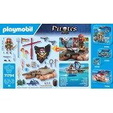 PLAYMOBIL | Pirates | Schattermijn op piratenvlot | Piratenspeelgoed | Piratenfiguur | Speelgoed voor kinderen vanaf 4 jaar | 71794