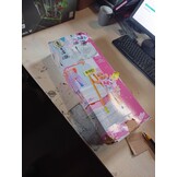 BABY born 830000 Kledingrek - Voor Peuters Vanaf 3 Jaar - Perfect voor Kinderhandjes - Met Rek, Spiegel, 3 Kleerhangers en 2 Lades