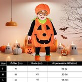 Pompoenkostuum Kinderen & Baby's Uniseks - 54% Korting
