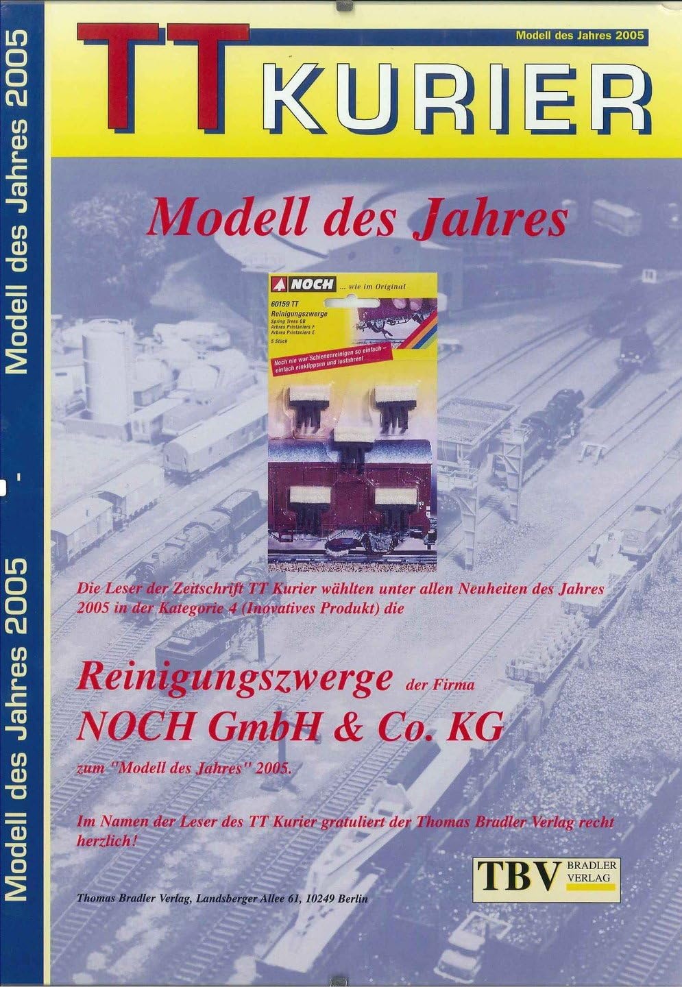 5x Reinigingskabouters voor Modelspoor TT/N | 53% Korting