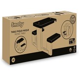 Smoby Life - Picknicktafel - 2 Bankjes - Geschikt voor veel huizen - Gerecycled materiaal - Vanaf 2 jaar - Gemaakt in Frankrijk