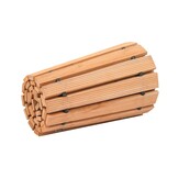 VEVOR Rolbaar Tuinpad van Cederhout - 218 x 43 cm - Bruin
