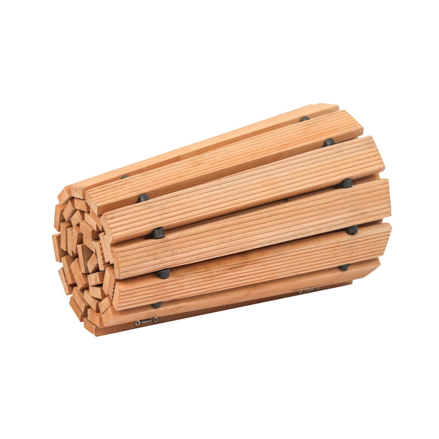 VEVOR Rolbaar Tuinpad van Cederhout - 218 x 43 cm - Bruin