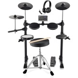 VEVOR Electronic Drum Set, 15 Electronic Drum Set, 150 Sounds, 65.5 mm, USB Midi Support, Cymbal, Bars, Headphones, for Beginners and Adults