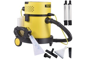 4-in-1 Nat- en Droogstofzuiger 1200W 20L HEPA Filter met Afstandsbediening - 41% Korting!