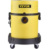 VEVOR Nat Droogstofzuiger 5.3 GaL 20L 4-in-1 1200 W Alleszuiger Gemaakt van Hoogwaardig PP-materiaal met Gebruiksvriendelijke Afstandsbediening en 5 Verschillende Borstels voor Thuis, Binnenplaats