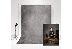Grijze Cement Muur Fotografie Achtergrond 2x3m - 29% Korting