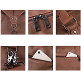 Weekendtas Reistas Bruin met Schoenenvak - Grote Waterdichte PU Leer Carry-On Tas