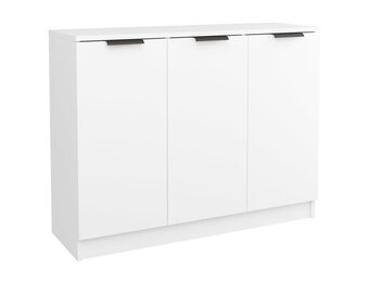 vidaXL Dressoir 90,5x30x70 cm bewerkt hout wit