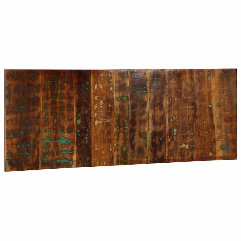 vidaXL Hoofdbord 140 cm massief gerecycled hout meerkleurig
