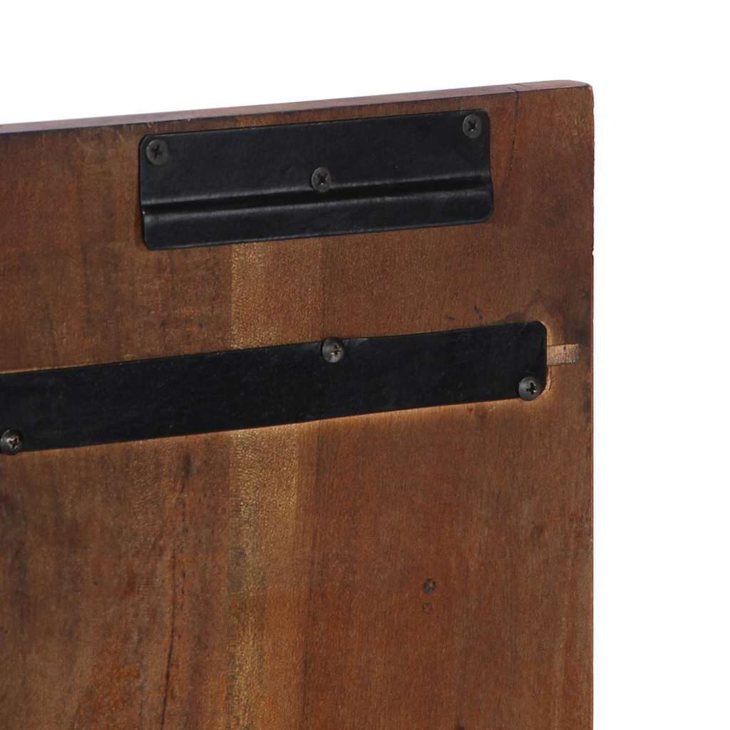 vidaXL Hoofdbord 140 cm massief gerecycled hout meerkleurig