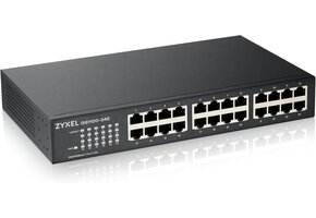 24-Poorts Gigabit Netwerk Switch | Onbeheerd | SFP Poorten | 34% Korting