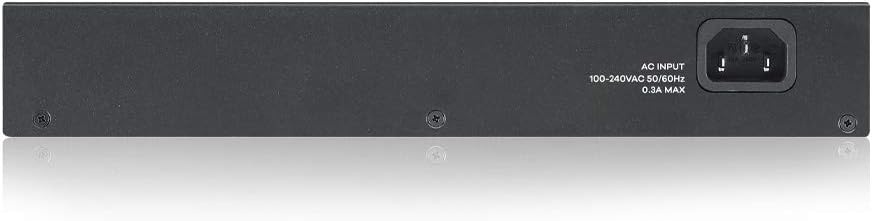 Zyxel GS1100-24E 24-Poorts Gigabit Ethernet Unmanaged Switch met 2 SFP Poorten