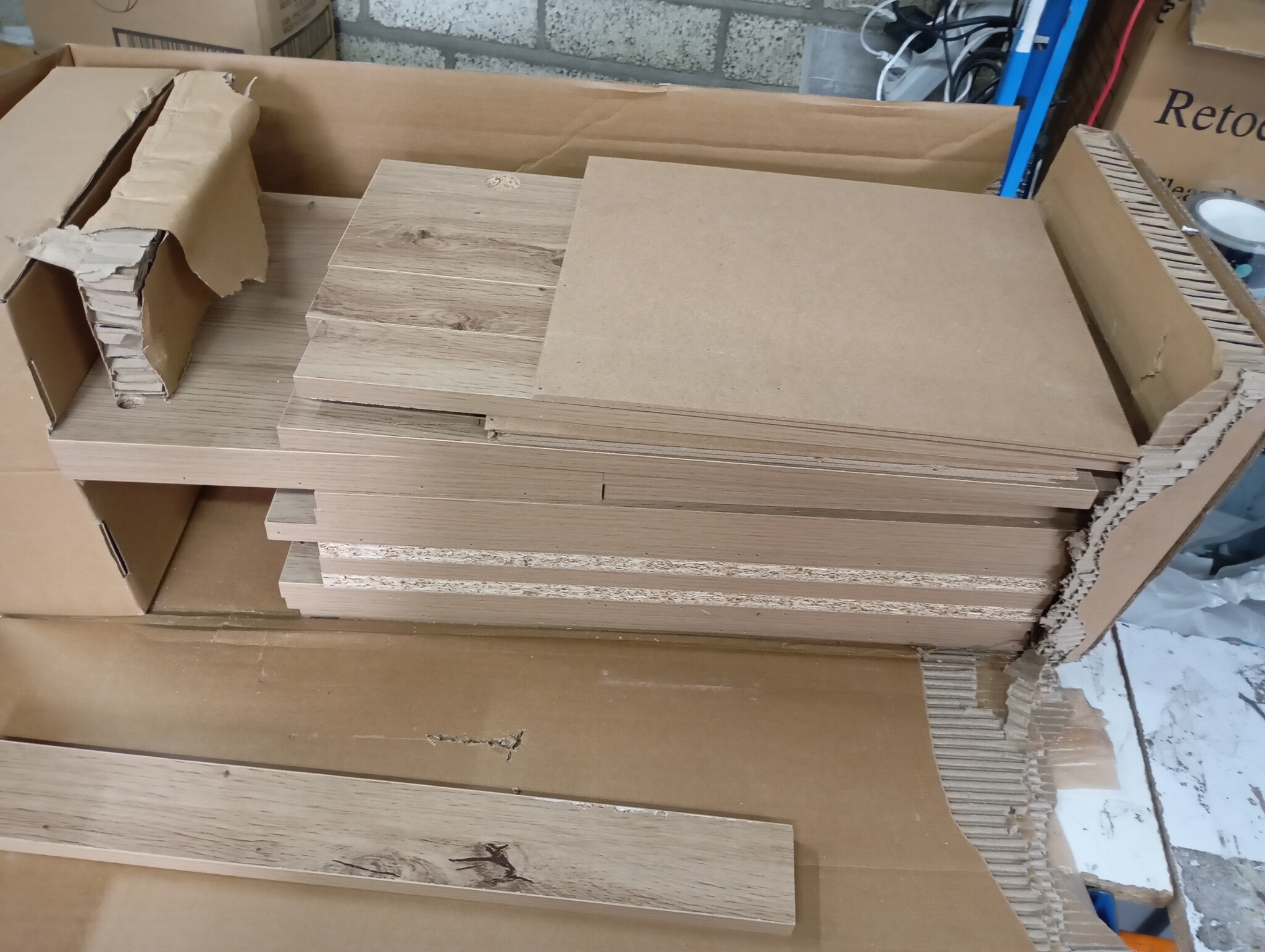 vidaXL Tv-meubel 150x30x44,5 cm bewerkt hout artisanaal eikenkleur