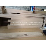vidaXL Tv-meubel 150x30x44,5 cm bewerkt hout artisanaal eikenkleur